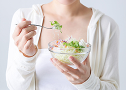 栄養状態がよくない